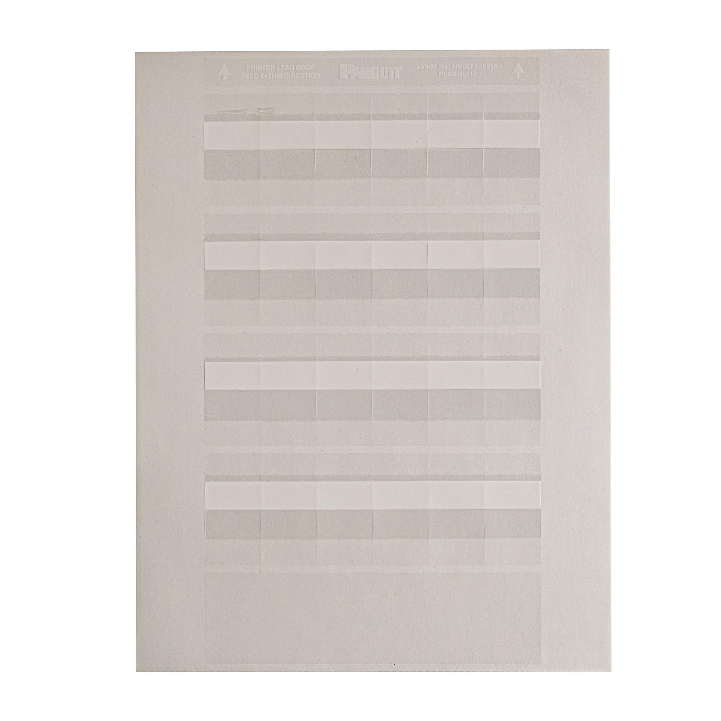 Selvlaminerende etiket